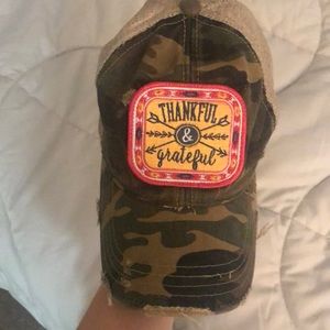 Distressed hat